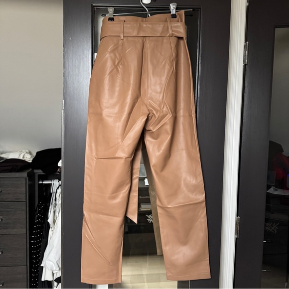 Love, Bonito straight leg faux leather pants - Picture 2 of 3